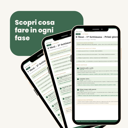 Guida Personalizzata allo Sviluppo del Bebè
