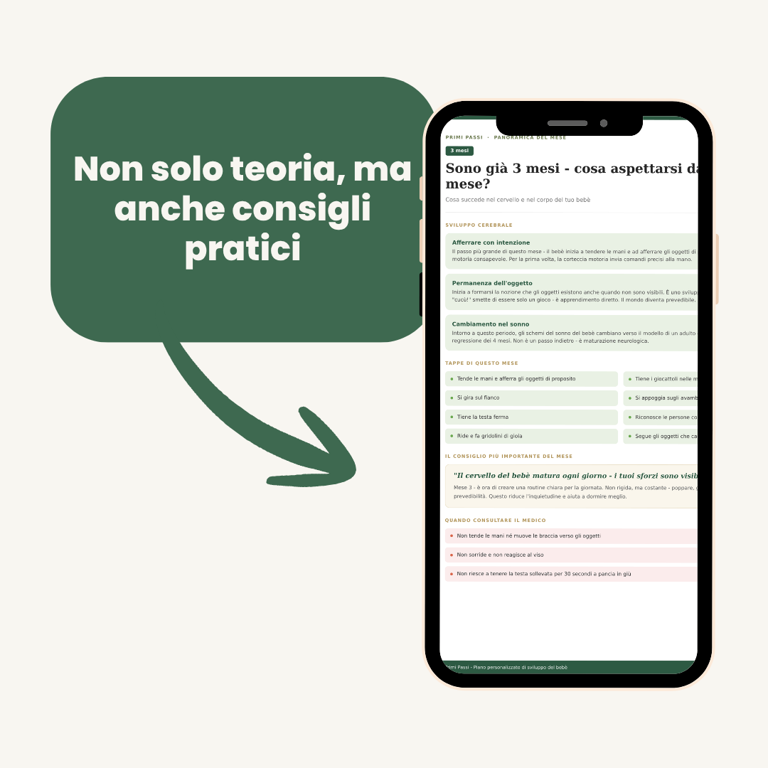 Guida Personalizzata allo Sviluppo del Bebè